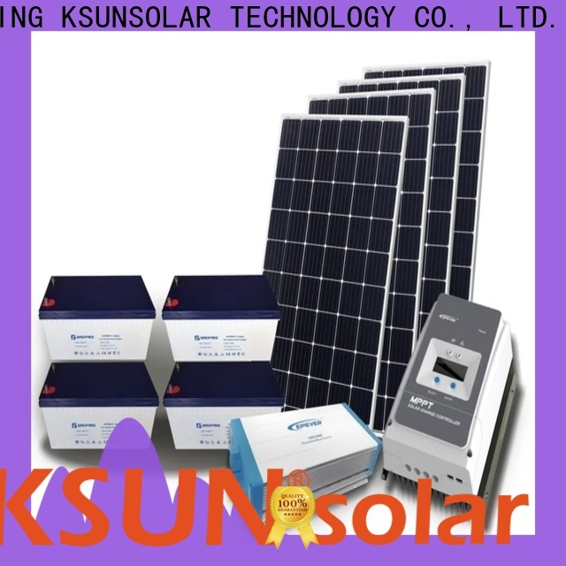 KSUNSOLAR New off grid solar panel system Supply for Energy saving
