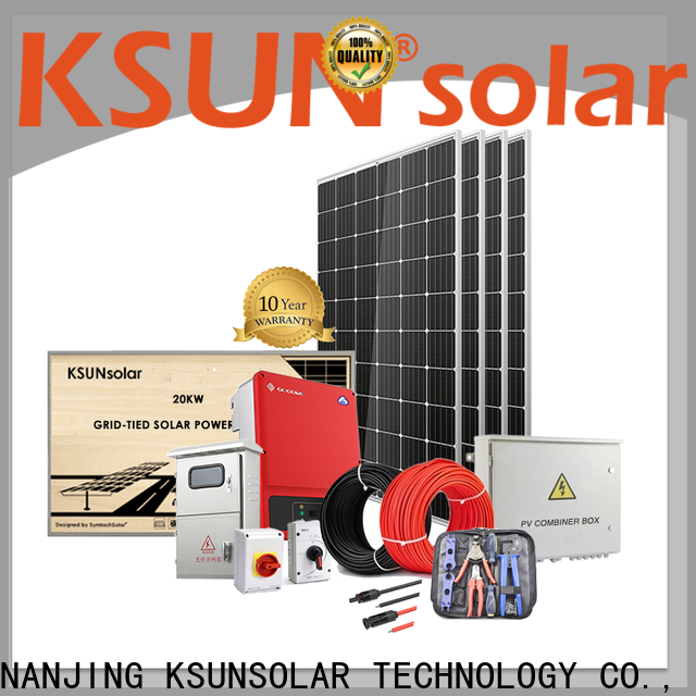 KSUNSOLAR solar power system companies Suppliers for Environmental protection
