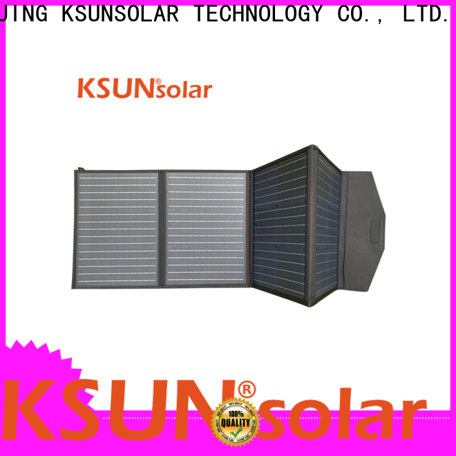KSUNSOLAR Latest flexible folding solar panels manufacturers for Power generation