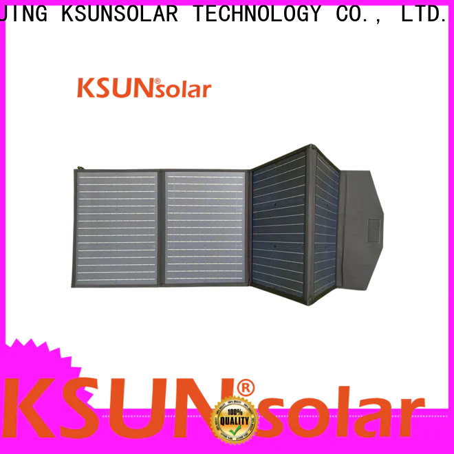 KSUNSOLAR Latest flexible folding solar panels manufacturers for Power generation