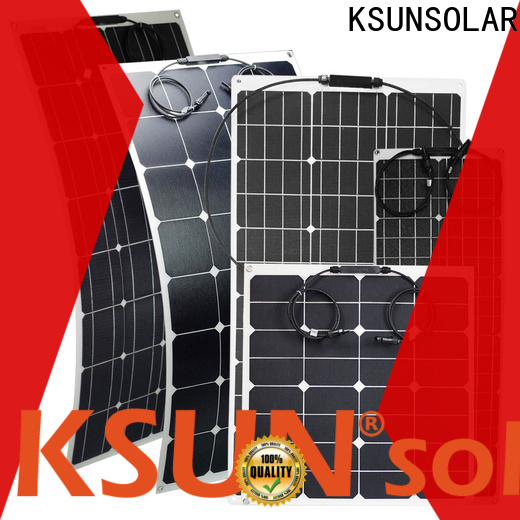 KSUNSOLAR Custom flexible solar panels sale company for powered by