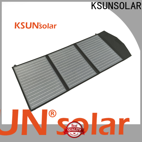 KSUNSOLAR solar power bank foldable solar panel Supply For photovoltaic power generation