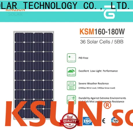 KSUNSOLAR monocrystalline panels price Supply for Energy saving