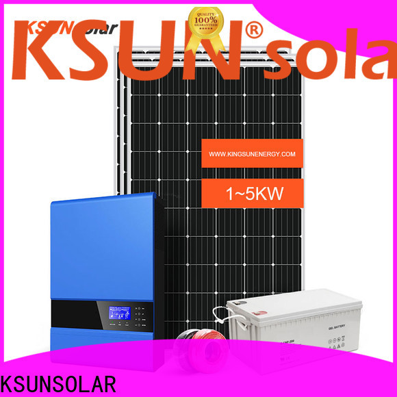 KSUNSOLAR solar panels for off grid home for business for powered by